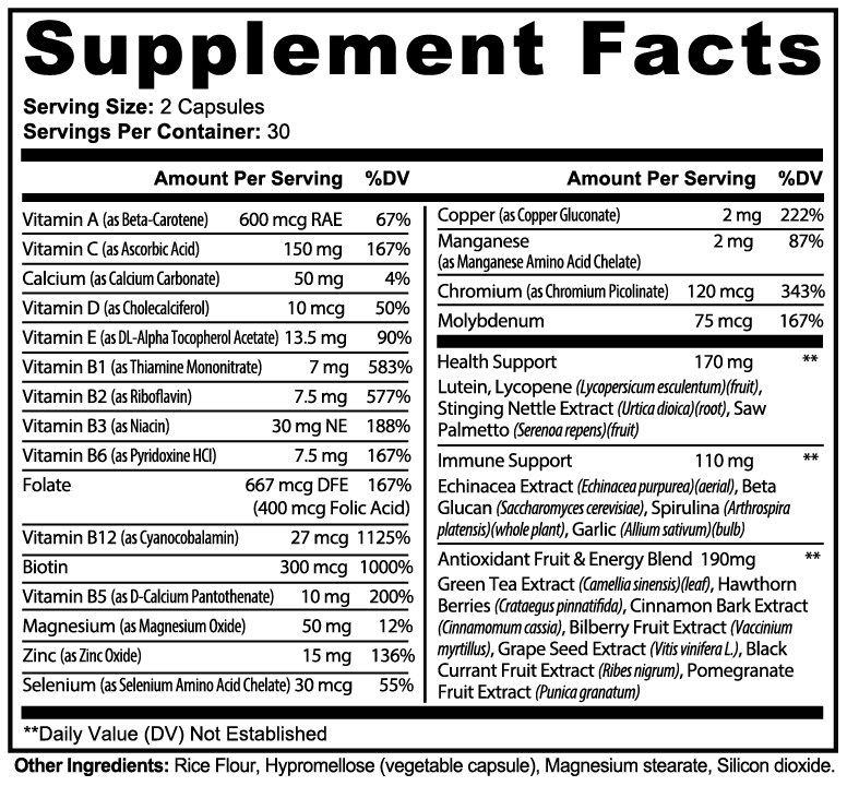 ULTIMATE MULTIVITAMIN