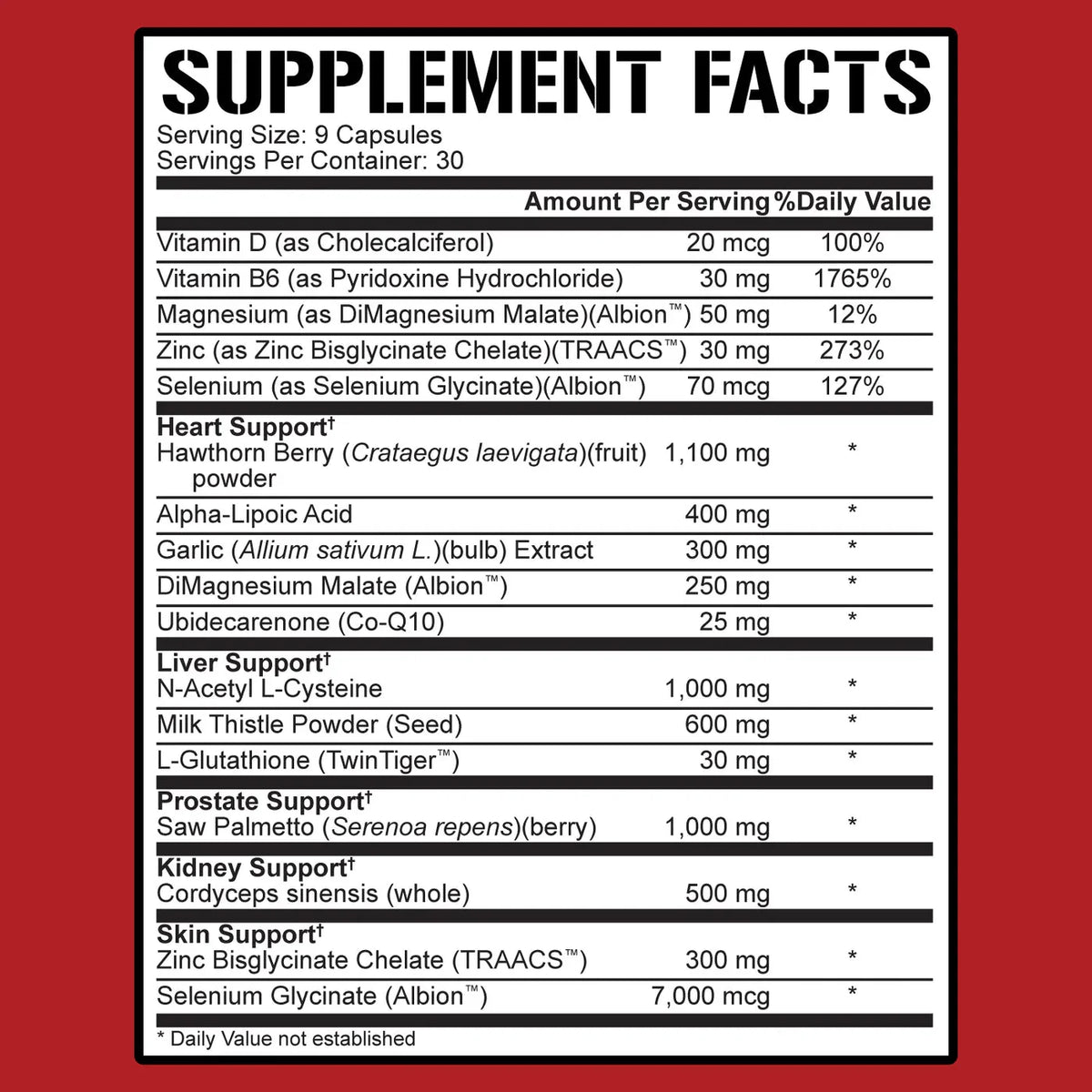5% Nutrition Liver & Organ Defender -270 Caps