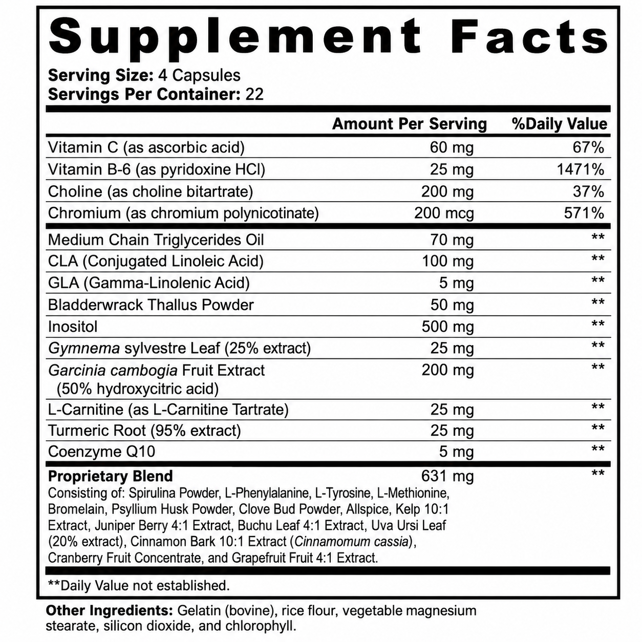FAT BURNER WITH MCT