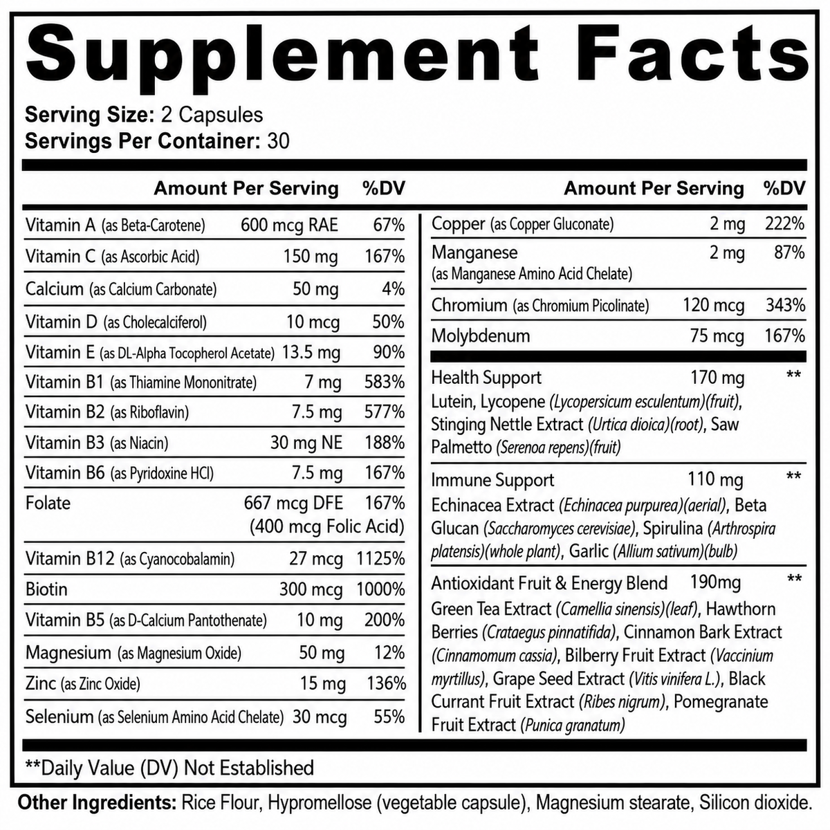 ULTIMATE MULTIVITAMIN