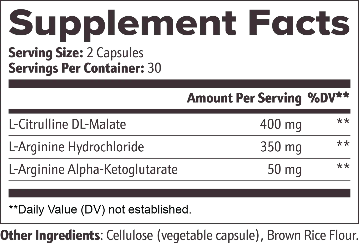 L-Citrulline & L-Arginine Stack