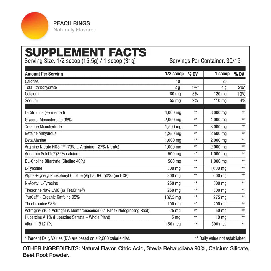 HD Muscle Pre HD Ultra Pre Workout