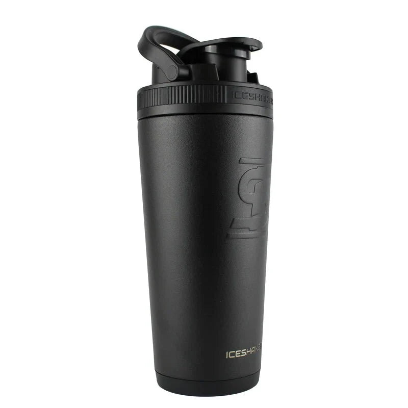 Ice Shaker Steel Bottle