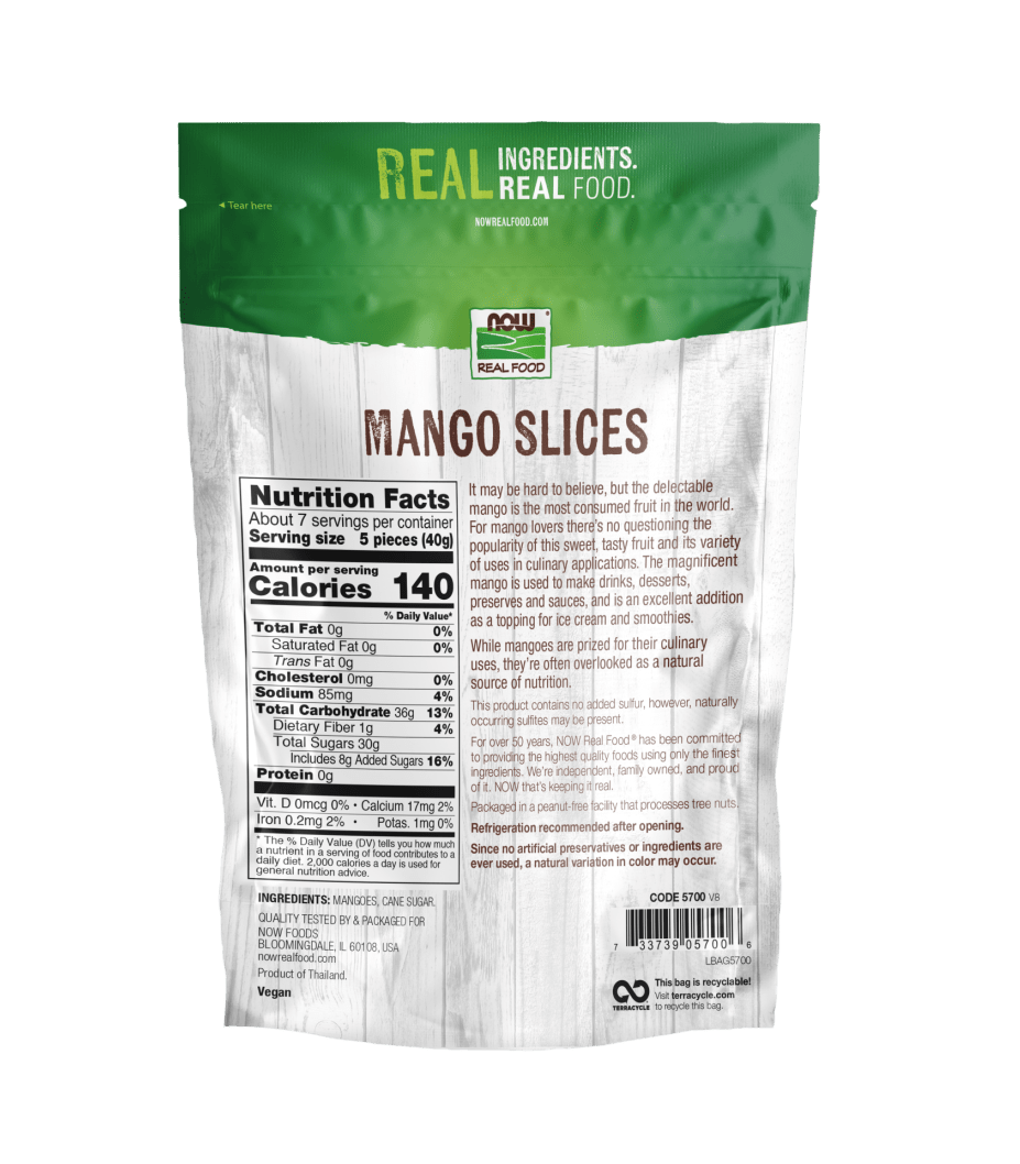 Now Mango Slices (284g)
