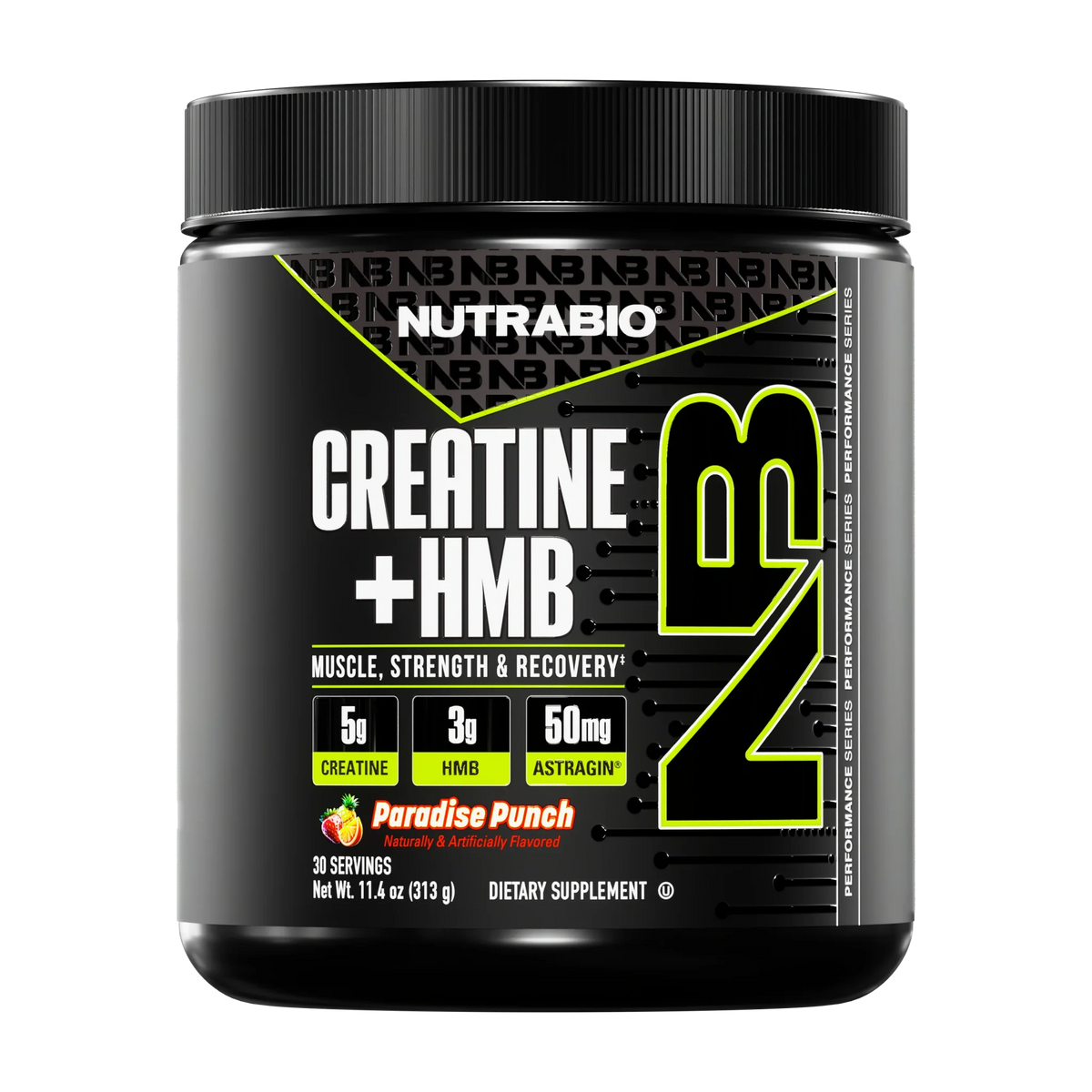 Nutrabio Creatine + HMB - 30 Servings