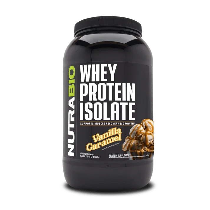 Nutrabio Whey Protein Isolate 2 Lbs