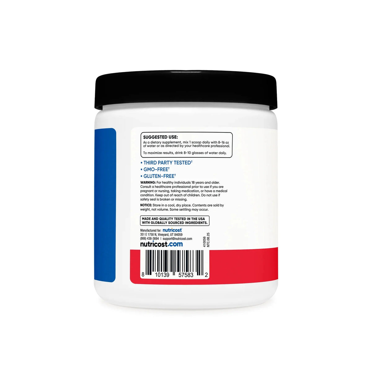 Nutricost Creatine Monohydrate + Hydration 30 Servings