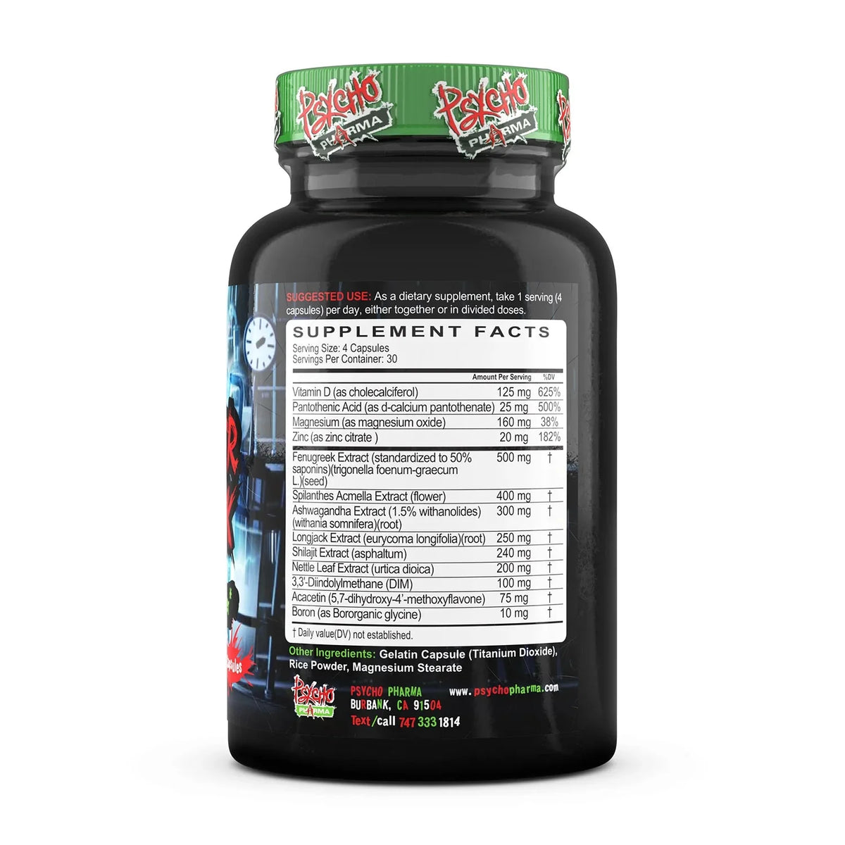 Psycho Thunder Struck - Powerful Test Booster (New 2025 Formula)