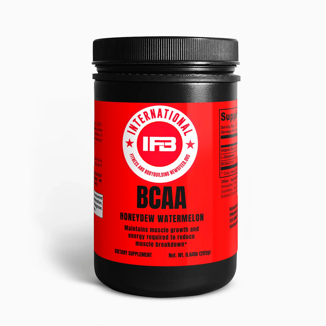 Recover Faster with Honeydew/Watermelon BCAA Post-Workout Powder