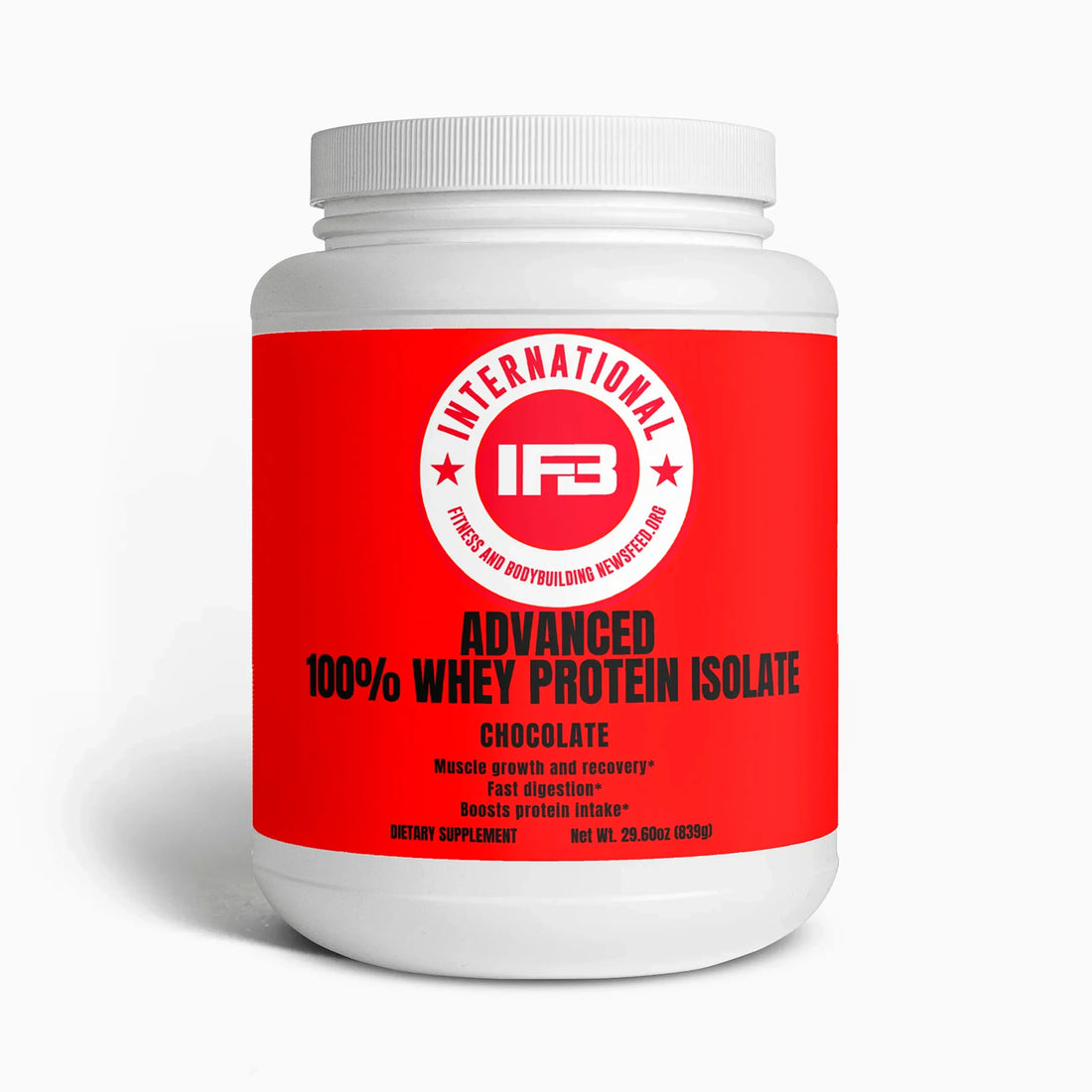 Discover the Rich, Clean Power of Advanced 100% Whey Protein Isolate (Chocolate)