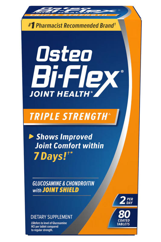 Osteo Bi-Flex Joint Health Triple Strength 80 Tabs