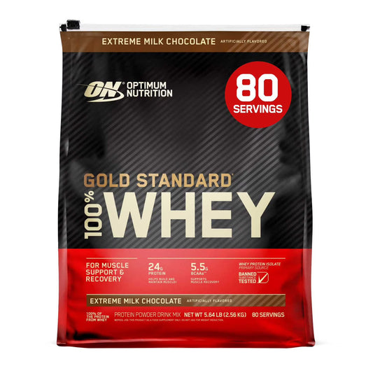 Optimum Nutrition Gold Standard 100% Whey Protein Powder - 5.64 lbs