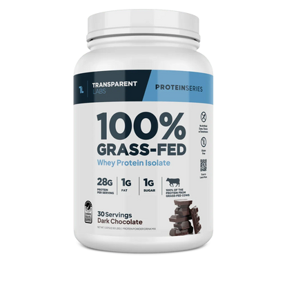 Transparent Labs 100% Grass Fed Whey Isolate (30 Ser)