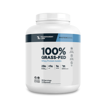 Transparent Labs 100% Grass-Fed Whey Protein Isolate 4 lbs