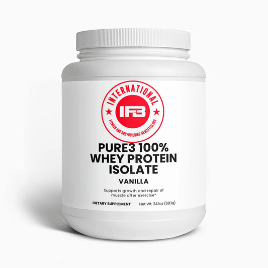 Pure3 100% Whey Protein Isolate (Vanilla)