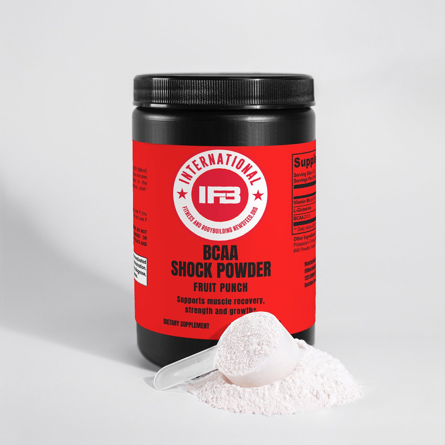 BCAA SHOCK POWDER (FRUIT PUNCH)