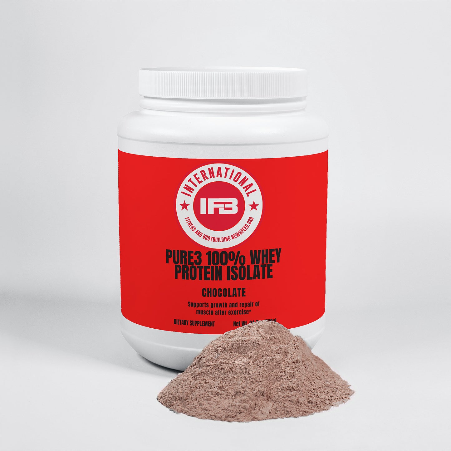 PURE3 100% WHEY PROTEIN ISOLATE (CHOCOLATE)