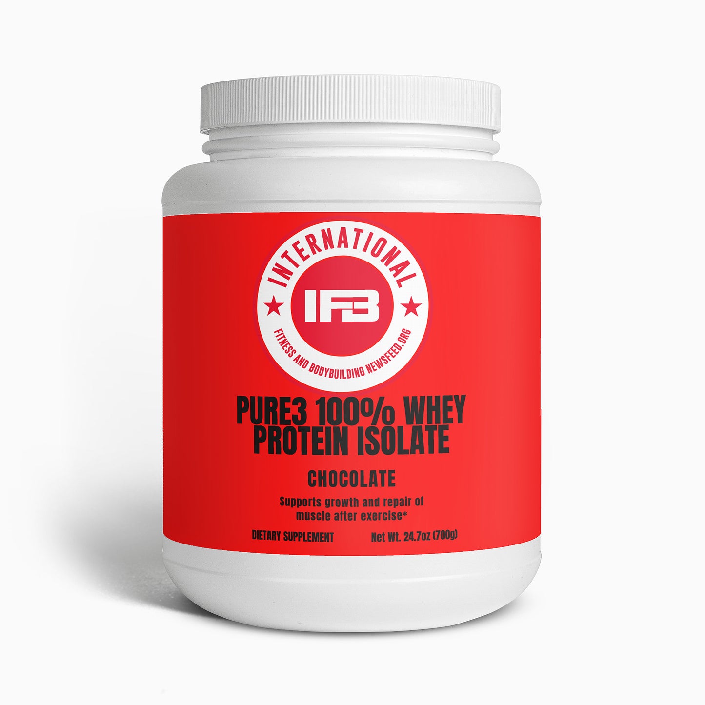 PURE3 100% WHEY PROTEIN ISOLATE (CHOCOLATE)