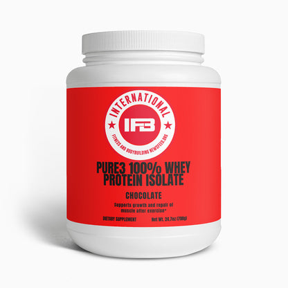 PURE3 100% WHEY PROTEIN ISOLATE (CHOCOLATE)