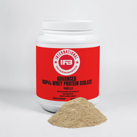 Advanced 100% Whey Protein Isolate (Vanilla)