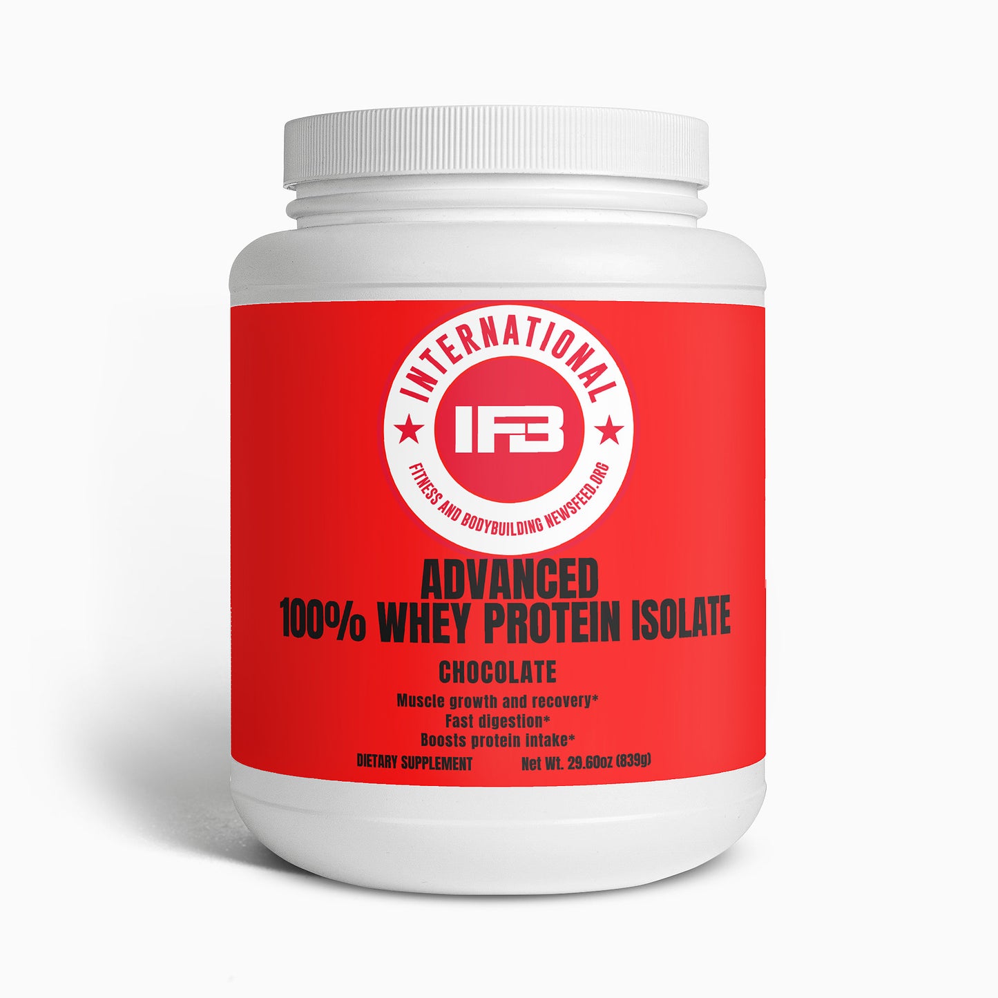 ADVANCED 100% WHEY PROTEIN ISOLATE (CHOCOLATE)