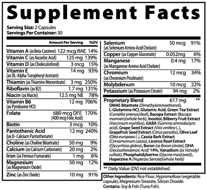 BRAIN & FOCUS FORMULA