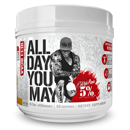 5% Nutrition All Day You May 10:1:1 Ratio BCAA with Joint & Liver Support Blend