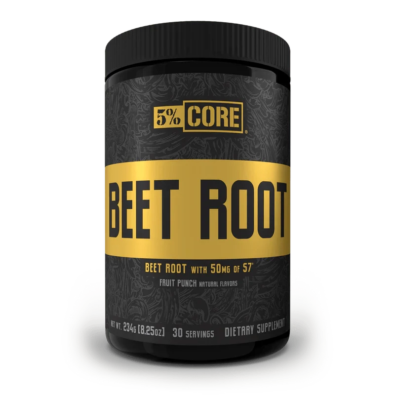 5% Nutrition Core Beet Root Powder – 30 Servings (Fruit Punch)