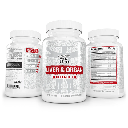 5% Nutrition Liver & Organ Defender -270 Caps