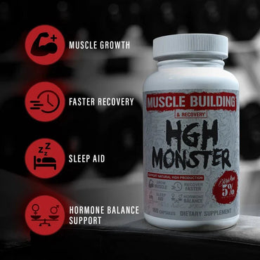 5% Nutrition HGH Monster 180 Capsules