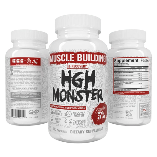 5% Nutrition HGH Monster 180 Capsules