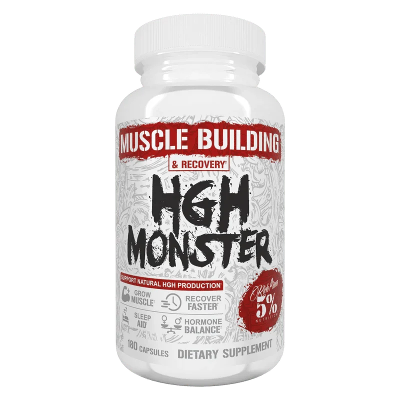 5% Nutrition HGH Monster 180 Capsules