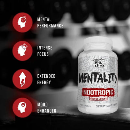 5% Nutrition Mentality Nootropic | Energy & Focus