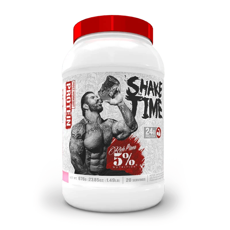 5% Nutrition Shake Time Real Food Protein