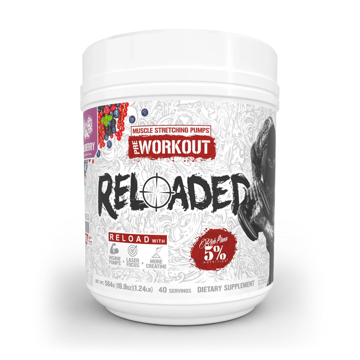5% Reloaded Pre Workout