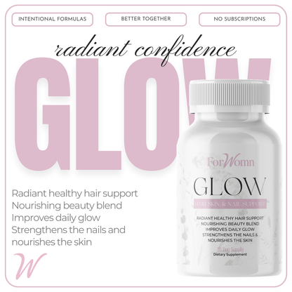 Glow Hair, Skin, and Nail Support Supplement