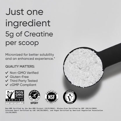 Sports Research Micronized Creatine Monohydrate -165 Servings, Unflavored