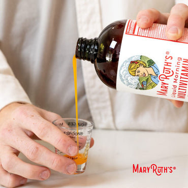 MaryRuth's Liquid Morning Multivitamin| Raspberry Flavor| 22 fl. oz.