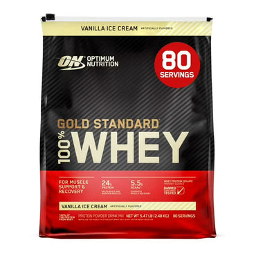 Optimum Nutrition Gold Standard 100% Whey Protein Powder - 5.64 lbs
