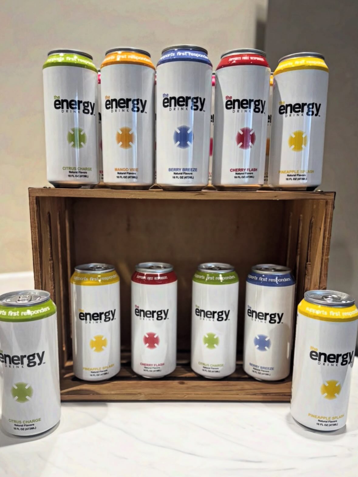 the Energy Drink™ Mango Vibe 12-Pack