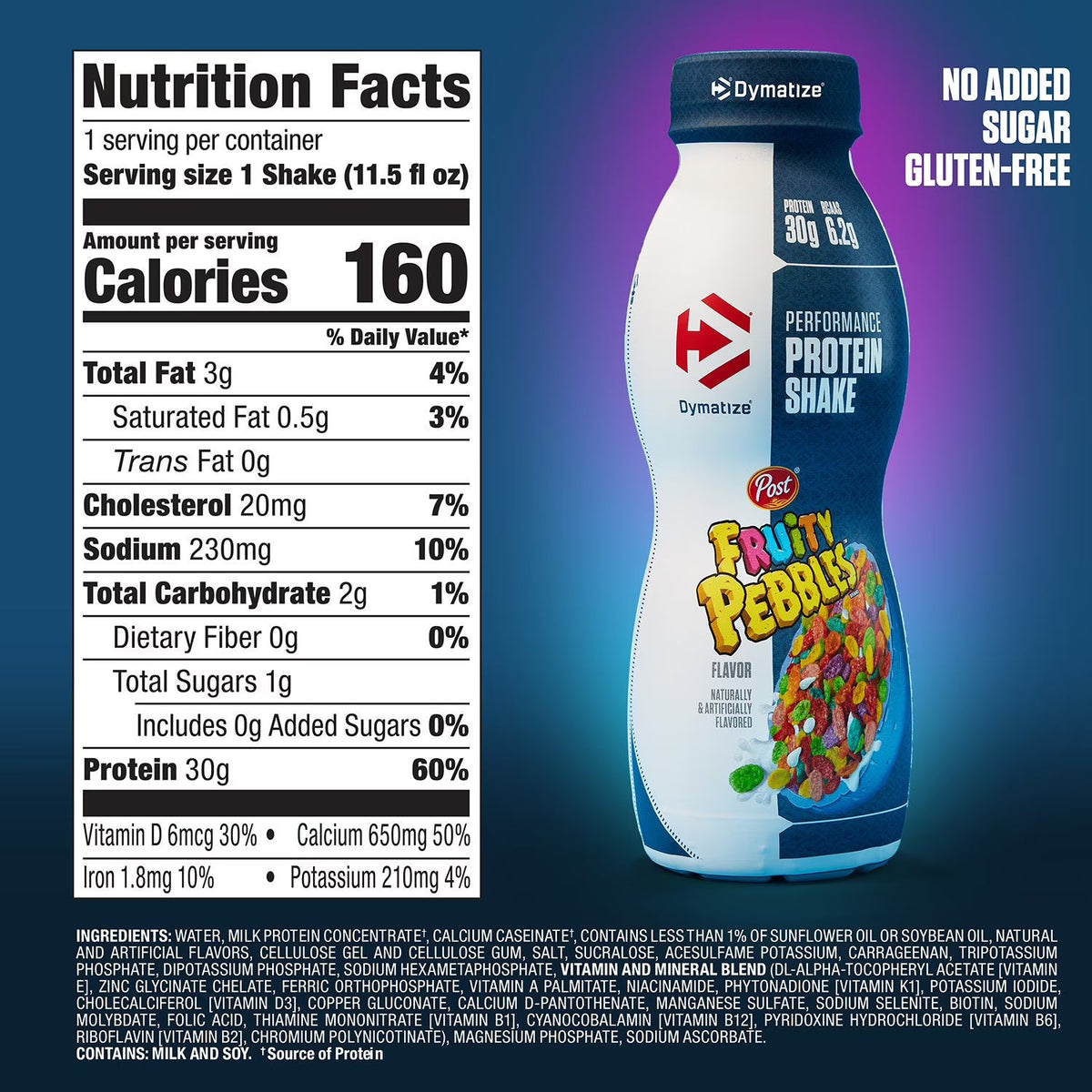 Dymatize Fruity Pebble 30g High Protein Shake