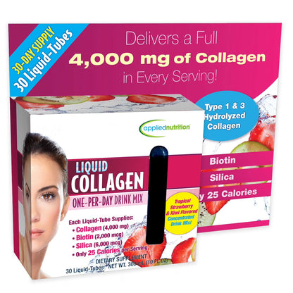 Applied Nutrition Liquid Collagen 30 Liquid Tubes