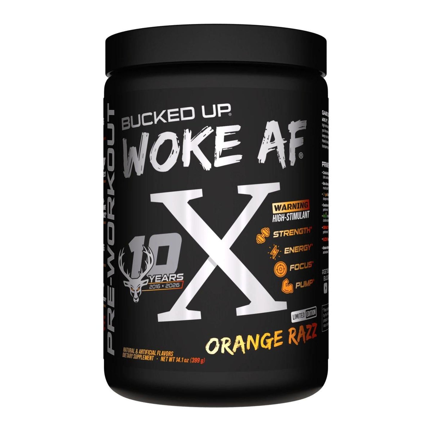 Bucked Up Woke AF Anniversary X Pre-Workout