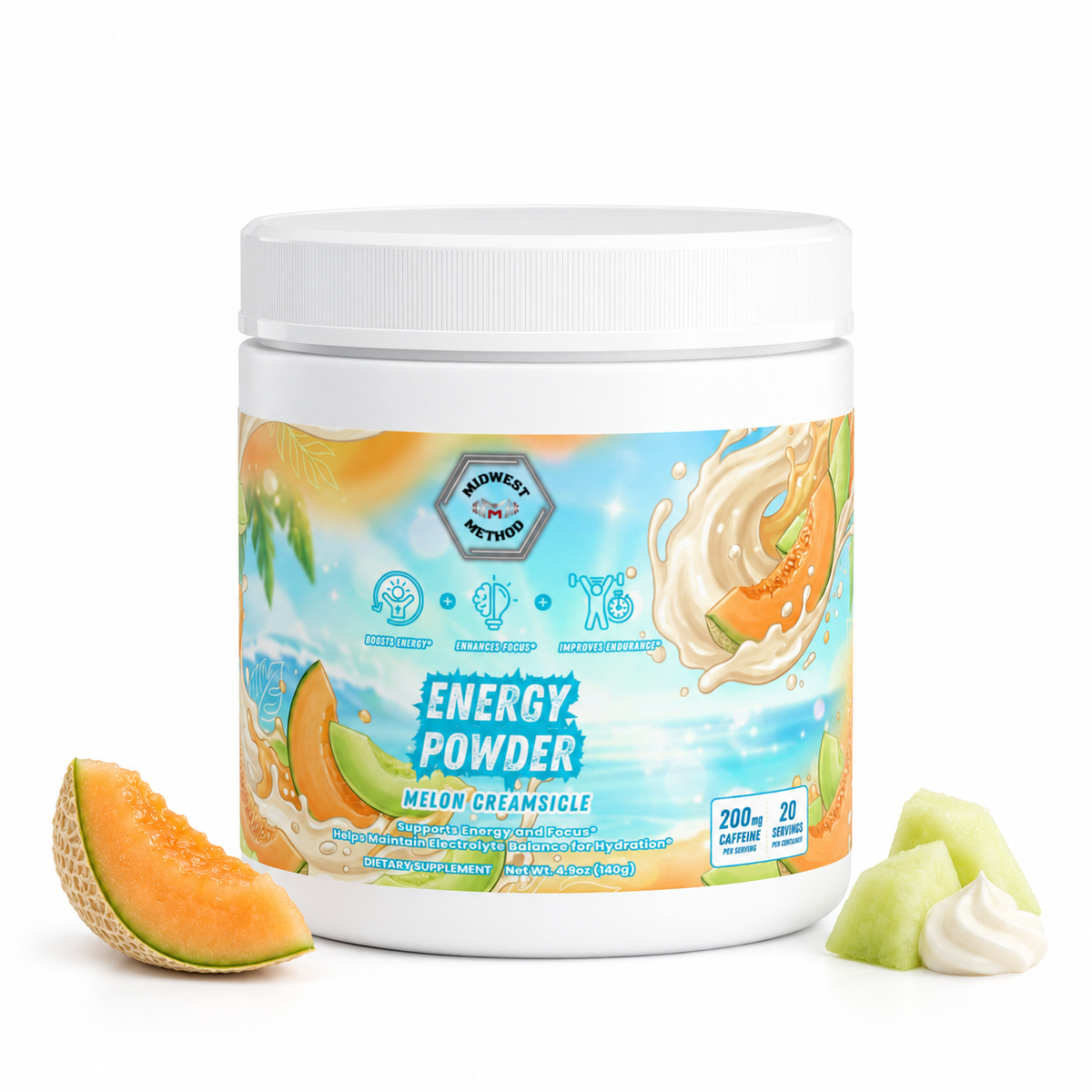 Energy Powder (Melon Creamsicle)