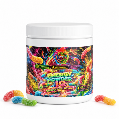 Energy Powder IQ (Sour Gummi Worm)