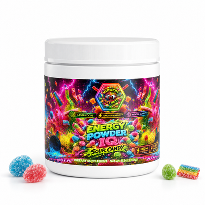 Energy Powder IQ (Sour Candy)