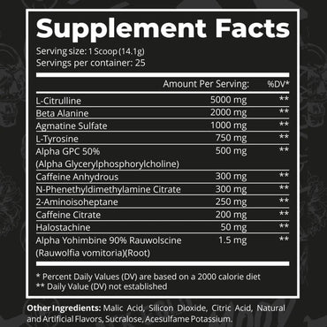 Dark Labs CRACK Gold Limited Edition Pre-Workout