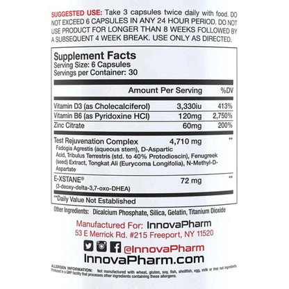Innovapharm Test Rejuvenation