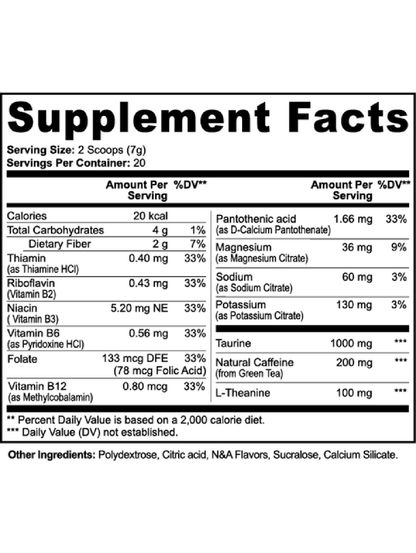 Energy Powder (Lychee Splash)