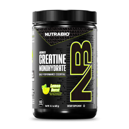 NutraBio Creatine Monohydrate Powder